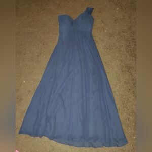 Elegant Blue Evening Dress